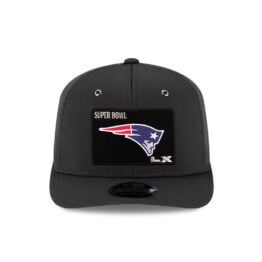 New Era 9Seventy New England Patriots Official Opening Night Super Bowl LX Stretch Snapback Hat Dark Graphite