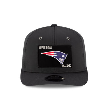 New Era 9Seventy New England Patriots Official Opening Night Super Bowl LX Stretch Snapback Hat Dark Graphite New Era 9Seventy New England Patriots Official Opening Night Super Bowl LX Stretch Snapback Hat Dark Graphite