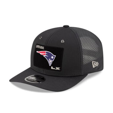 New Era 9Seventy New England Patriots Official Opening Night Super Bowl LX Stretch Snapback Hat Dark Graphite