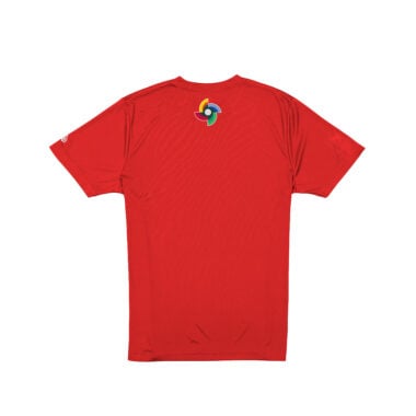 New Era Japan Official World Baseball 2026 Short Sleeve T-Shirt Red New Era Japan Official World Baseball 2026 Short Sleeve T-Shirt Red