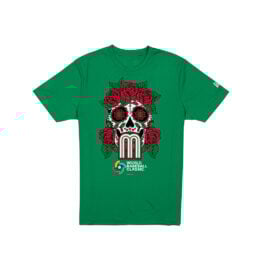 New Era Mexico Official World Baseball  2026 Short Sleeve T-Shirt Kelly Green