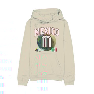 New Era Mexico Official World Baseball Classic 2026 Pullover Hoodie Cream White New Era Mexico Official World Baseball Classic 2026 Pullover Hoodie Cream White