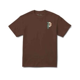 Primitive Dirty P Pride Heavyweight Short Sleeve T-Shirt Brown