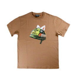 Ripndip Born To Chill Short Sleeve T-Shirt Brown Wash