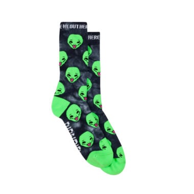 Ripndip We Out Here Socks Black Lightning Ripndip We Out Here Socks Black Lightning