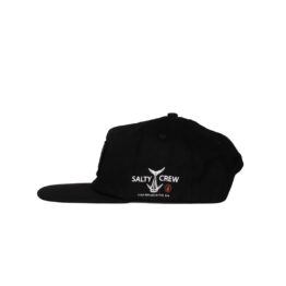 Salty Crew Fish Market Snapback Hat Black