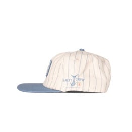 Salty Crew Fish Market Snapback Hat Off White Slate