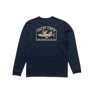 Salty Crew Fly Home Longsleeve Sunshirt Navy Blue Salty Crew Fly Home Longsleeve Sunshirt Navy Blue
