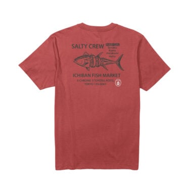 Salty Crew Ichiban Shortsleeve T-Shirt Washed Red Salty Crew Ichiban Shortsleeve T-Shirt Washed Red