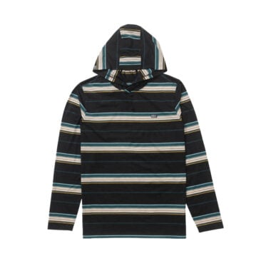 Salty Crew Seaway UV Longsleeve Hooded Sunshirt Black Salty Crew Seaway UV Longsleeve Hooded Sunshirt Black