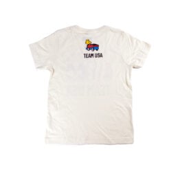 Team USA x Peanuts Team Hustle Short Sleeve T-Shirt Cream White