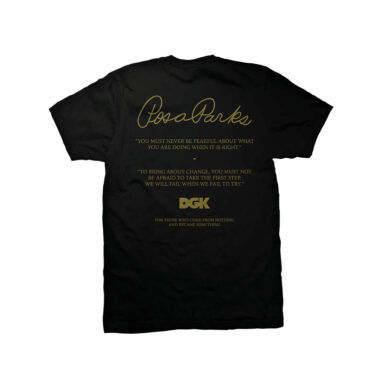 DGK Rosa Parks Short Sleeve T-Shirt Black DGK Rosa Parks Short Sleeve T-Shirt Black