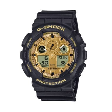 G-Shock GA100GGB-1A9 Watch Black Gold
