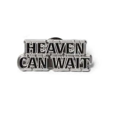 HUF Heaven Can Wait Pin Silver