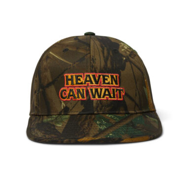 HUF Heaven Can Wait Unstructured Strapback Hat Camo HUF Heaven Can Wait Unstructured Strapback Hat Camo