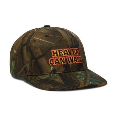 HUF Heaven Can Wait Unstructured Strapback Hat Camo
