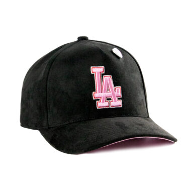 Mitchell & Ness Los Angeles Dodgers All Heart Pro Snapback Hat Black