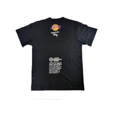 Mitchell & Ness x LRG Los Angeles Lakers Wild Art Short Sleeve T-Shirt Black Mitchell & Ness x LRG Los Angeles Lakers Wild Art Short Sleeve T-Shirt Black