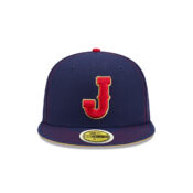 New-Era-59Fifty-Japan-On-Field-World-Baseball-Classic-2026-Youth-Fitted-Blue-Red-front.jpg