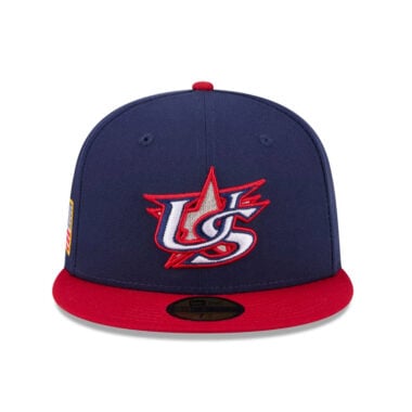 New Era 59Fifty United States On Field World Baseball Classic 2026 Fitted Hat Navy Blue Red New Era 59Fifty United States On Field World Baseball Classic 2026 Fitted Hat Navy Blue Red