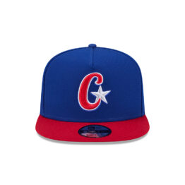 New Era 9Fifty Cuba Official World Baseball Classic 2026 A-Frame Snapback Hat Royal Blue Red