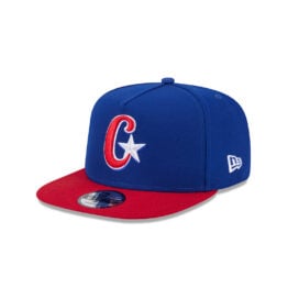 New Era 9Fifty Cuba Official World Baseball Classic 2026 A-Frame Snapback Hat Royal Blue Red