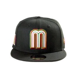 New Era 9Fifty Mexico Official World Baseball Classic Snapback Hat Black
