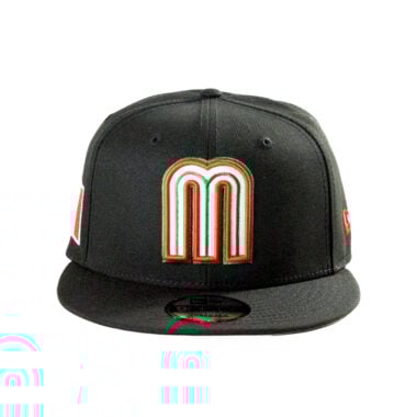 New Era 9Fifty Mexico Official World Baseball Classic Snapback Hat Black New Era 9Fifty Mexico Official World Baseball Classic Snapback Hat Black