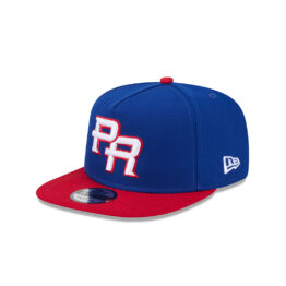 New Era 9Fifty Puerto Rico Official World Baseball Classic 2026 A-Frame Snapback Hat Royal Blue Red