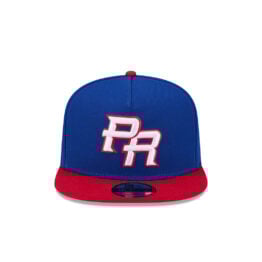 New Era 9Fifty Puerto Rico Official World Baseball Classic 2026 A-Frame Snapback Hat Royal Blue Red