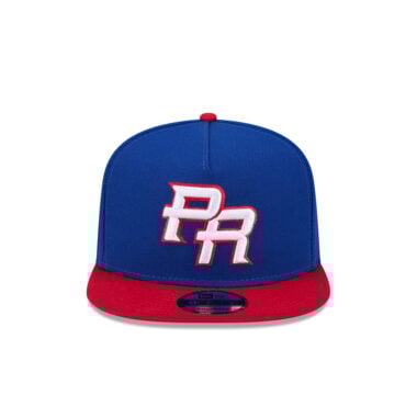 New Era 9Fifty Puerto Rico Official World Baseball Classic 2026 A-Frame Snapback Hat Royal Blue Red New Era 9Fifty Puerto Rico Official World Baseball Classic 2026 A-Frame Snapback Hat Royal Blue Red