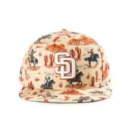 New Era 9Fifty San Diego Padres Spring Training 2026 Fan Pack Print Snapback Hat Multicolor