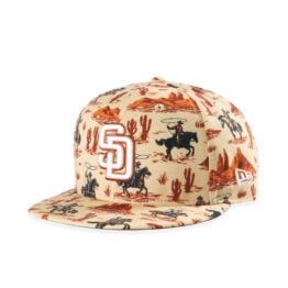 New Era 9Fifty San Diego Padres Spring Training 2026 Fan Pack Print Snapback Hat Multicolor