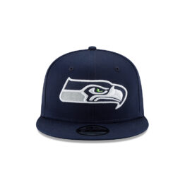 New Era 9Fifty Seattle Seahawks On Field Super Bowl LX Side Patch Snapback Hat Navy Blue