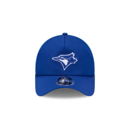 New Era 9Forty Apex Toronto Blue Jays Batting Practice 2026 Mesh Trucker A-Frame Snapback Hat Royal Blue