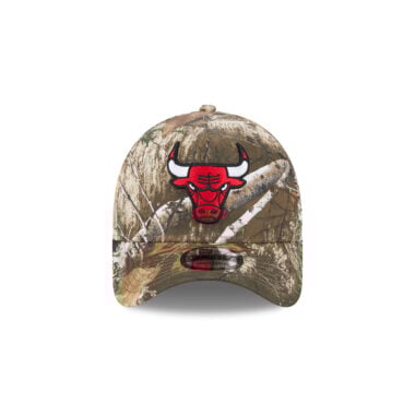 New Era 9Forty Chicago Bulls A-Frame Snapback Hat Realtree Camo Red New Era 9Forty Chicago Bulls A-Frame Snapback Hat Realtree Camo Red