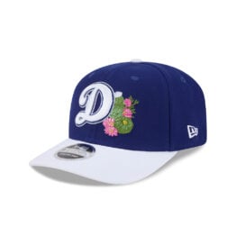 New Era 9Seventy Los Angeles Dodgers Official Spring Training 2026 Stretch Snapback Hat Dark Royal White