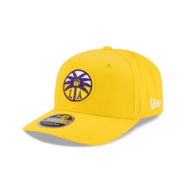 New Era 9Seventy Los Angeles Sparks Stretch Snapback Hat Yellow  Purple