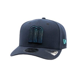 New Era 9Seventy Mexico Official World Baseball Classic Biolumiscenscia Stretch Snapback Hat Oceanside Blue
