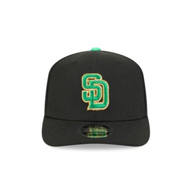 New Era 9Seventy San Diego Padres St Patricks Day 2026 Stretch Snapback Hat Black Kelly Green New Era 9Seventy San Diego Padres St Patricks Day 2026 Stretch Snapback Hat Black Kelly Green