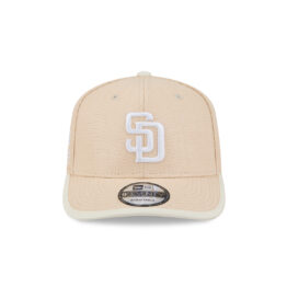 New Era 9Seventy San Diego Padres Wicker Stretch Snapback Hat Cream White