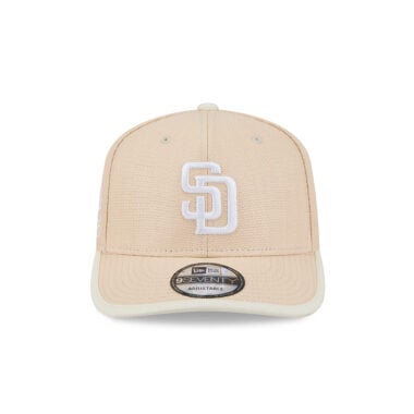 New Era 9Seventy San Diego Padres Wicker Stretch Snapback Hat Cream White New Era 9Seventy San Diego Padres Wicker Stretch Snapback Hat Cream White