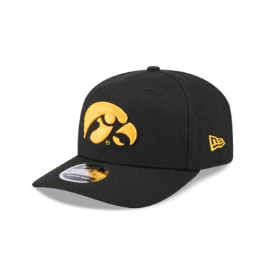 New Era 9Seventy University of Iowa Hawkeyes Stretch Snapback Hat Black Gold