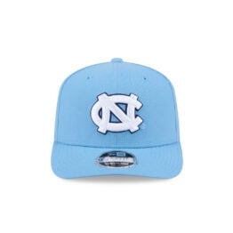 New Era 9Seventy University of North Carolina UNC Tar Heels Stretch Snapback Hat Carolina Blue White