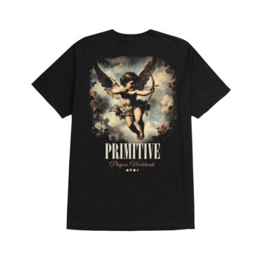 Primitive Valentine Players Heavyweight Short Sleeve T-Shirt Black