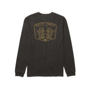 Salty Crew Tako Club Long Sleeve T-Shirt Black Salty Crew Tako Club Long Sleeve T-Shirt Black