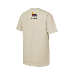 Team USA x Peanuts Snoopy Team Hockey Youth Short Sleeve T-Shirt Cream White