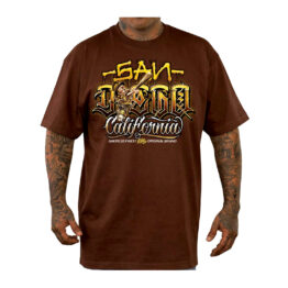 Dyse One Golden Short Sleeve T-Shirt Brown