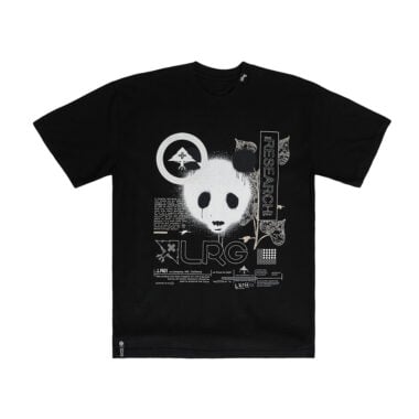 LRG Panda Paint Short Sleeve T-Shirt Black