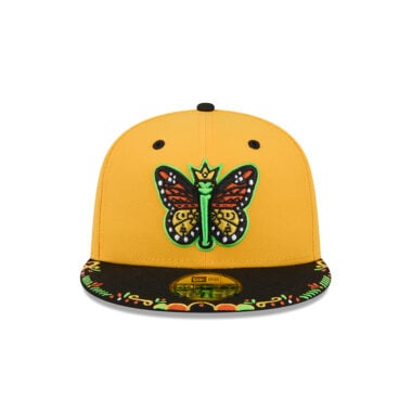New Era 59Fifty Eugene Los Monarcas Emeralds Copa de la Diversion Fitted Hat Official Team Colors